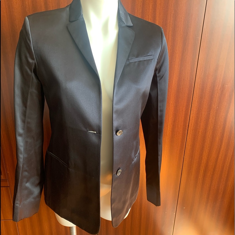 NWOT Authentoc JIL SANDER Jacket/Blazer s36. 100% Silk/Satin.Made in Italy.